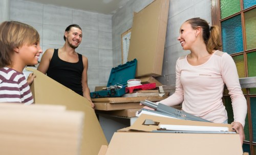 Secure household storage space in Belgravia for furniture and boxes