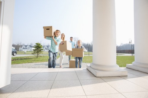 Temporary storage solution for moving and renovation needs in Belgravia