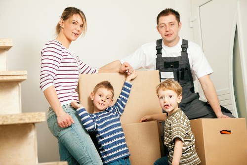 Professional removals team planning a move in Belgravia