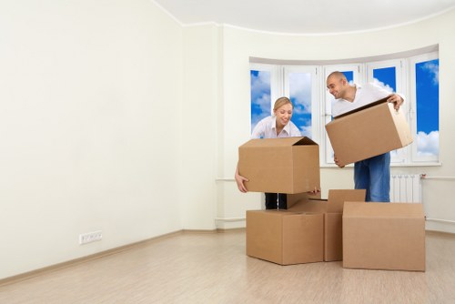 Clean and professional self storage environment in central London