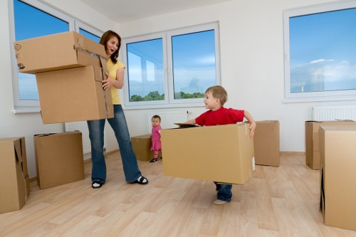 Climate-controlled long-term storage space for Belgravia belongings