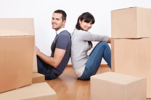 Organised commercial storage space for stock and office items in Belgravia
